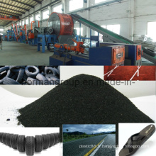 Ligne de recyclage de pneus 500-1000kg / H